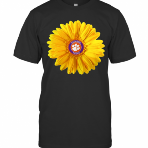 Clemson Tigers Football Sunflower T-Shirt