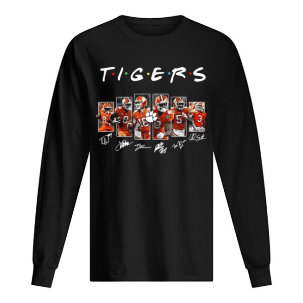 Clemson Tigers team player signatures shirt