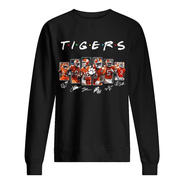 Clemson Tigers team player signatures shirt