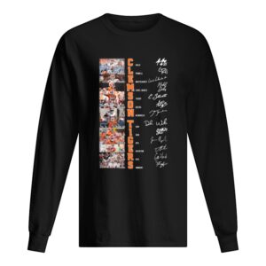Clemson tigers all team signatures shirt Clemson tigers all team signatures shirt
