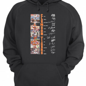 Clemson tigers all team signatures shirt 2 Clemson tigers all team signatures shirt 3