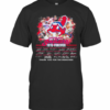 Cleveland Indians 1915 Forever Thank You For The Memories Signatures T-Shirt