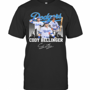 Cody Bellinger Los Angeles Dodgers Signature T-Shirt
