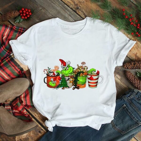 Coffee Cup Grinch For Christmas 2022 shirt