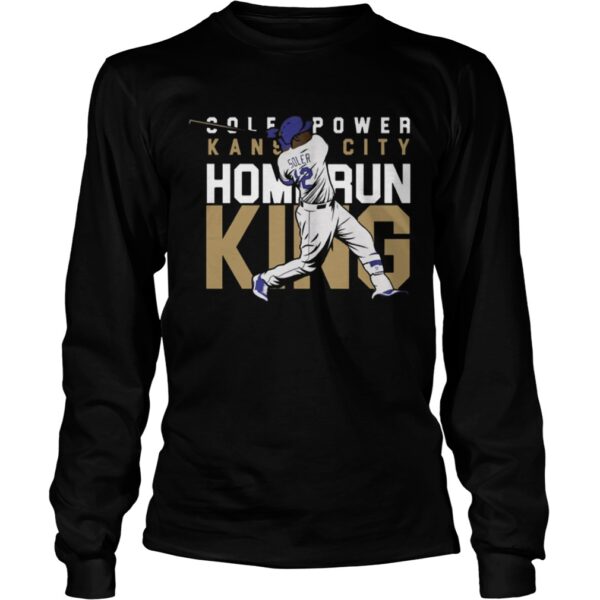 Cole Power Kansas city Home Run King shirt