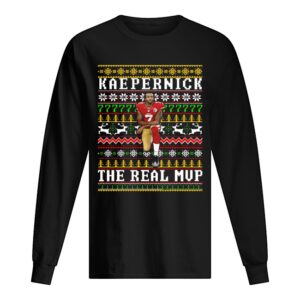 Colin Kaepernick the real MVP ugly christmas shirt Colin Kaepernick the real MVP ugly christmas shirt