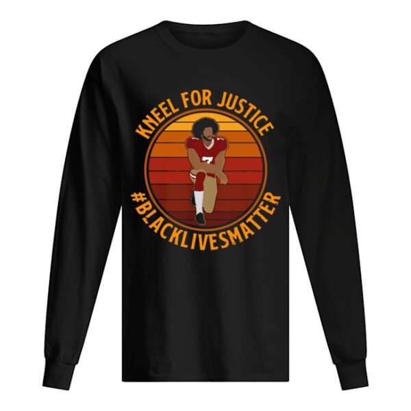 Colin Kneel For Justice Black Lives Matter Vintage shirt