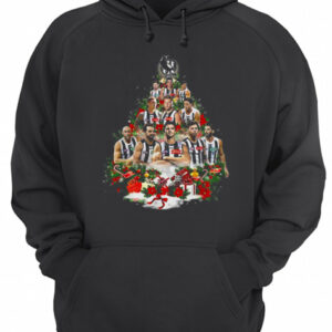 Collingwood Football Club Christmas tree shirt