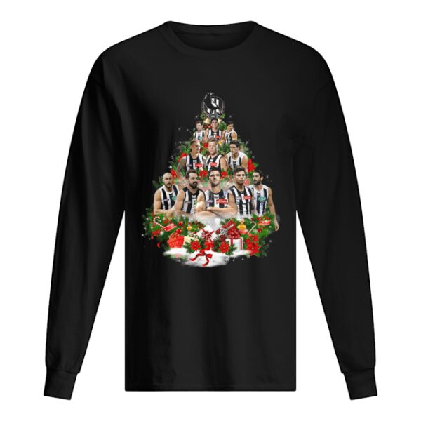 Collingwood player christmas tree shirt