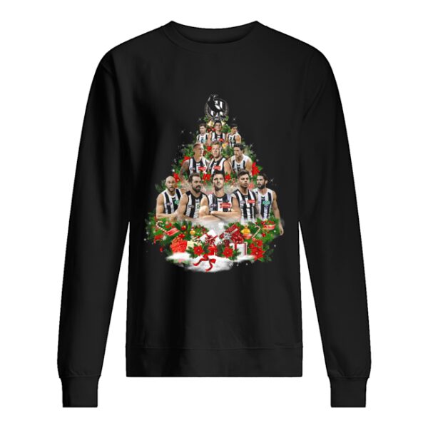 Collingwood player christmas tree shirt