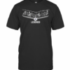 Colorado Avalanche Legends Team Player Signature T-Shirt