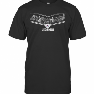 Colorado Avalanche Legends Team Player Signature T-Shirt