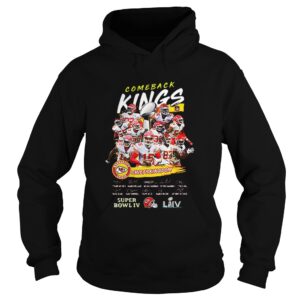 Comeback Kings Kansas City Chiefs Kingdom Super Bowl IV Signed shirt Comeback Kings Kansas City Chiefs Kingdom Super Bowl IV Signed shirt