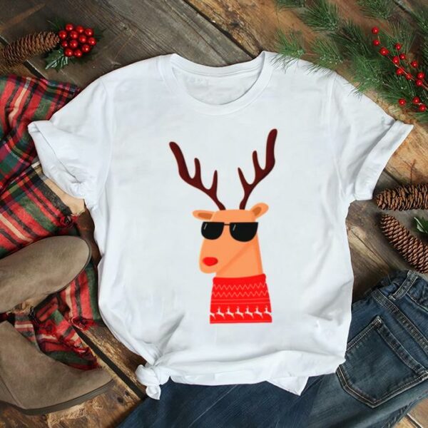 Cool Sunglasses Reindeer Merry Christmas Dude shirt