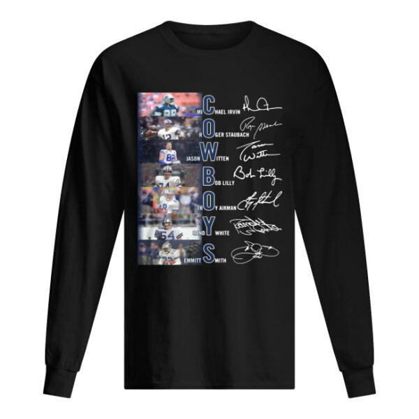 Cowboys Michael Irvin Roger Staubach Jason Witten Bob Lilly Troy Aikman Randy White Emmitt Smith shirt