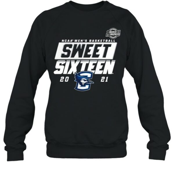 Creighton Bluejays 2021 NCAA Men’s Basketball Tournament March Madness Sweet 16 Bound High Post shirt