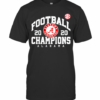 Crimson Alabama Crimson Tide 2020 Sec Football Champions T-Shirt