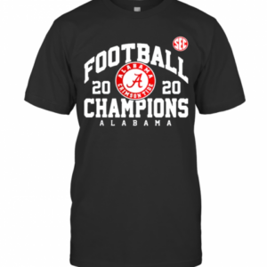 Crimson Alabama Crimson Tide 2020 Sec Football Champions T-Shirt