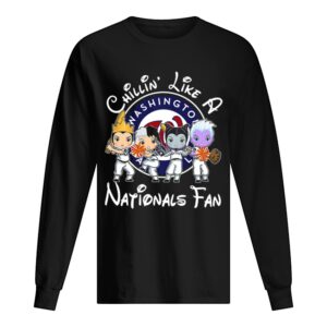 Cruella De Vil Evil Queen Ursula Maleficent Chillin’ like a Washington Nationals fan shirt Cruella De Vil Evil Queen Ursula Maleficent Chillin’ like a Washington Nationals fan shirt