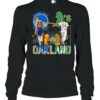 Curry Golden State Warriors and Stewart Oakland Athletics Oakland signatures shirt