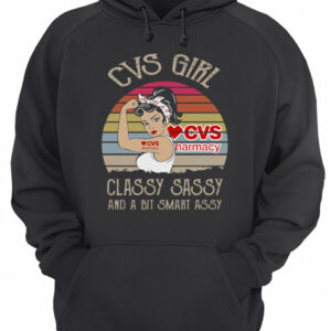 Cvs Girl Classy Sassy And A Bit Smart Assy Vintage Retro shirt