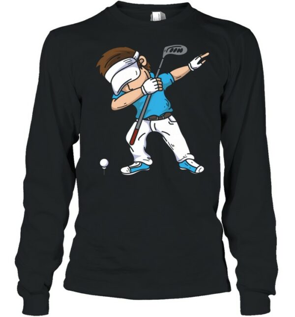 Dabbing Golf Player Cool Dabber Golfer Athletes shirt