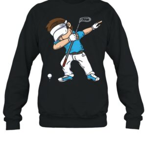 Dabbing Golf Player Cool Dabber Golfer Athletes shirt