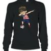 Dabbing Soccer Boy United States Jersey USA Football shirt
