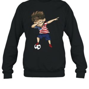 Dabbing Soccer Boy United States Jersey USA Football shirt