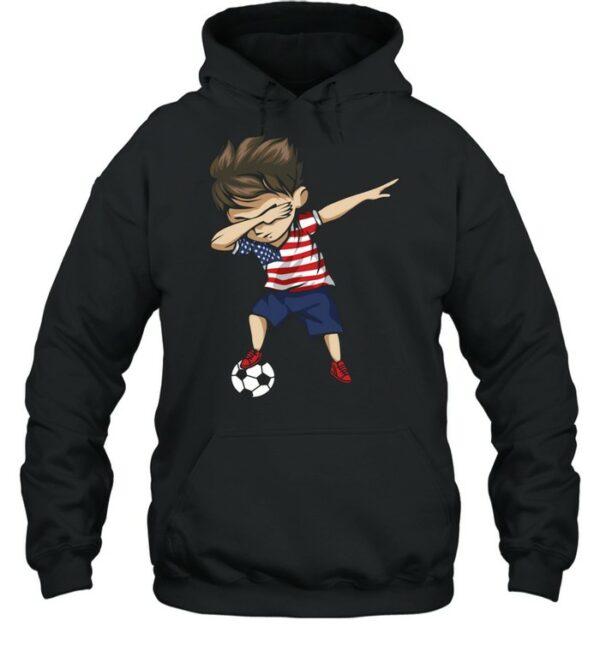 Dabbing Soccer Boy United States Jersey USA Football shirt