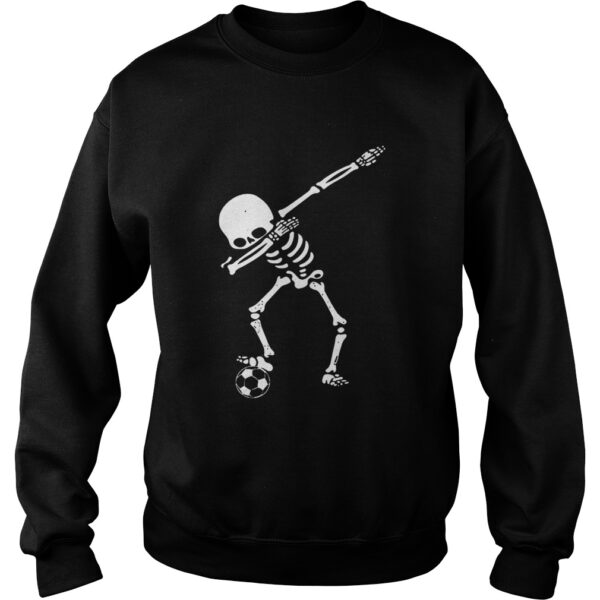 Dabbing Soccer skeleton T-Shirt