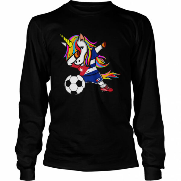 Dabbing Unicorn Cuba Football shirt