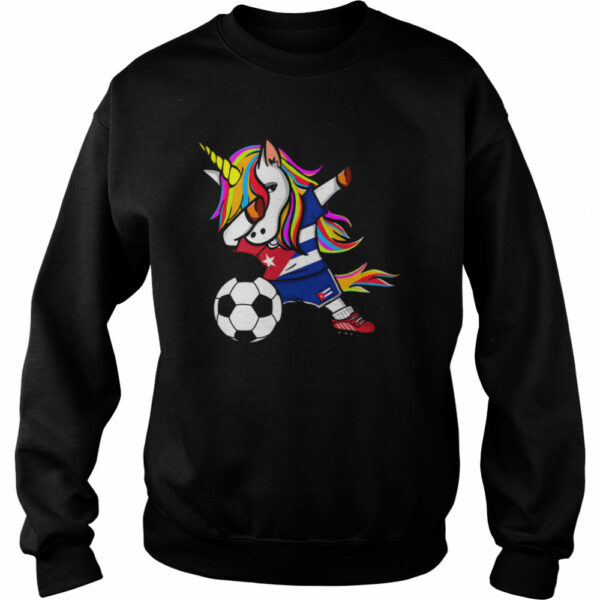 Dabbing Unicorn Cuba Football shirt