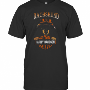 Dachshund Motor Harley Davidson Company T-Shirt