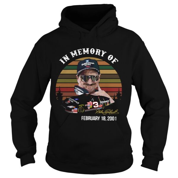 Dale Earnhardt In Memory Of February 18 2001 Vintage shirt