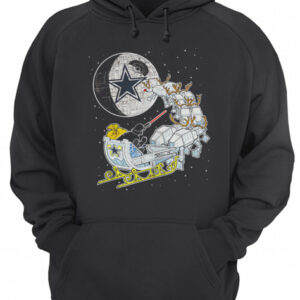 Dallas Cowboy Star Wars Christmas Darth Vader Santa’s Sleigh shirt 2 Dallas Cowboy Star Wars Christmas Darth Vader Santa's Sleigh shirt 3