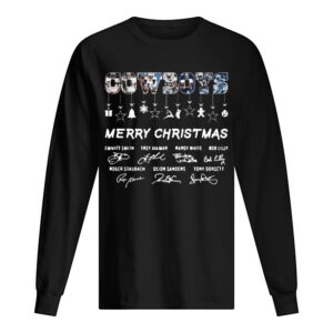 Dallas Cowboy legends Merry Christmas Players Signatures shirt Dallas Cowboy legends Merry Christmas Players Signatures shirt