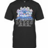 Dallas Cowboys 60Th Anniversary 1960 2020 Thank For The Memories Signatures T-Shirt
