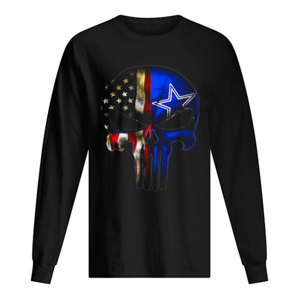 Dallas Cowboys And American Flag Veteran Skull shirt