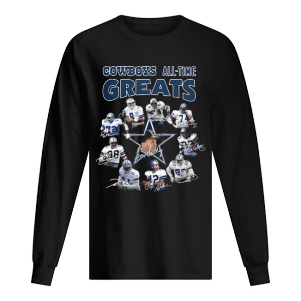 Dallas Cowboys Players All Time Greats Signatures shirt