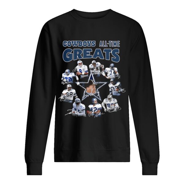 Dallas Cowboys Players All Time Greats Signatures shirt