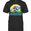 Dallas Cowboys Stitch Ready For The Football Battle Nfl T-Shirt