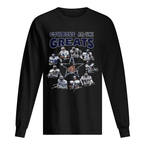 Dallas Cowboys all time Greats team signature shirt