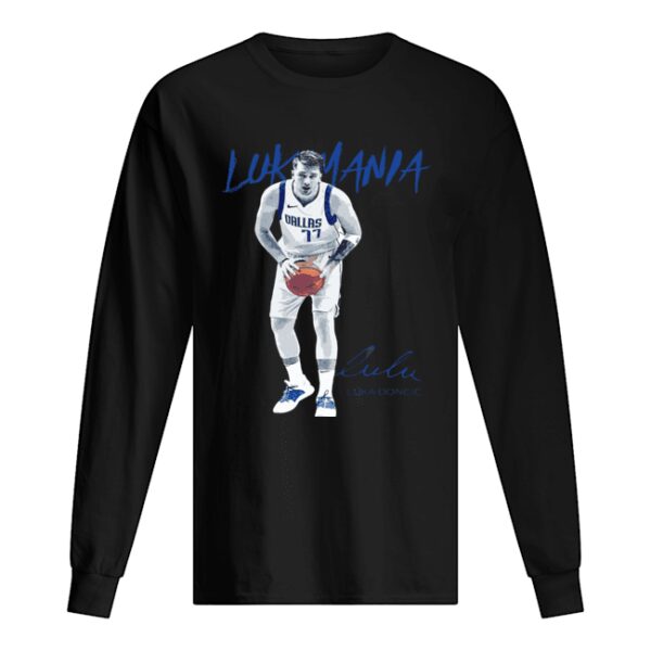 Dallas Mavericks #77 Luka Doncic Mania Signature shirt