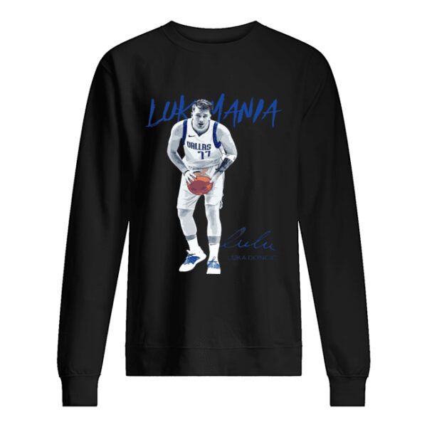 Dallas Mavericks #77 Luka Doncic Mania Signature shirt