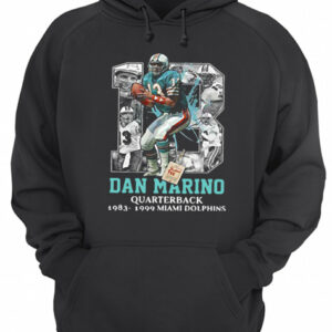 Dan Marino Quarterback 1983 1999 Miami Dolphins Legend Football Number 13 shirt 3