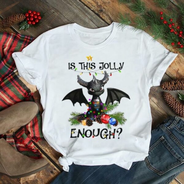 Dark Spyro is this Jolly enough Merry Christmas light shirt