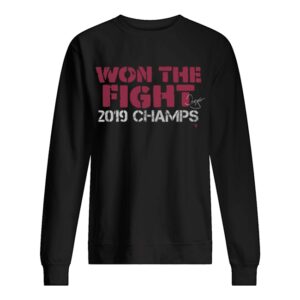 Dave Martinez Won The Fight 2019 Champ shirt 2