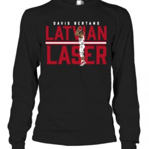 Davis Bertans Latvian Laser T-Shirt