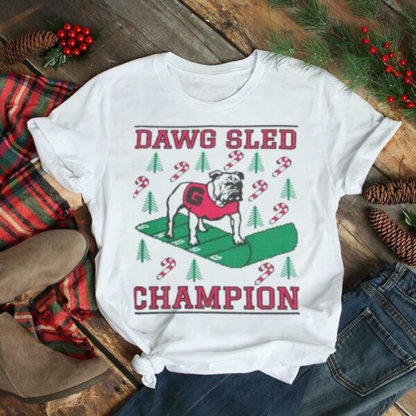 Dawg Sled Champion christmas shirt